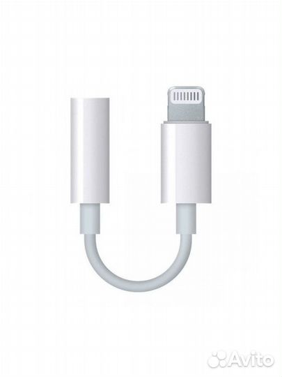 Адаптер Lightning - 3.5 mm Jack, Lightning to head