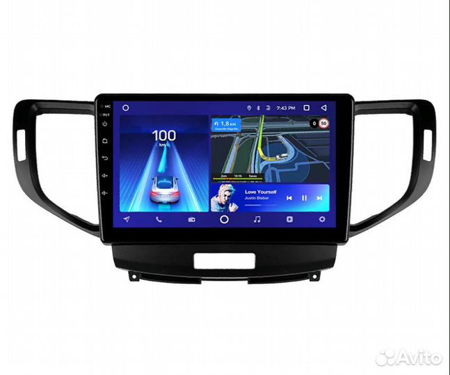 Штатная магнитола на Honda Accord 8 08-12