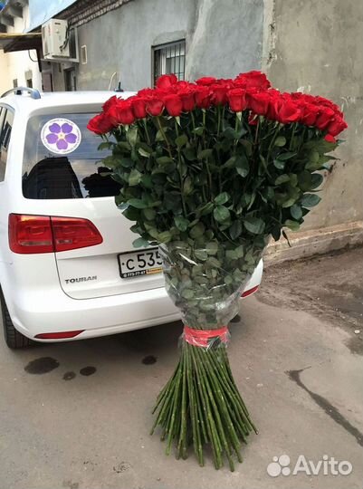 Высокие розы Гигантские розы Доставка цветов