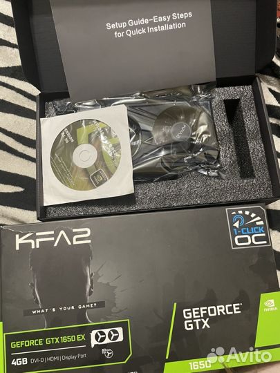 Видеокарта gtx 1650 4gb
