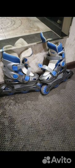 Роликовые коньки детские раздвижные 26-29р