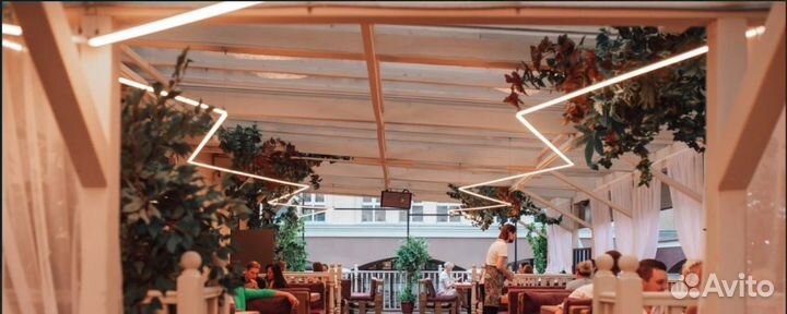 Светодиодные лампы теплого цвета 50 метров