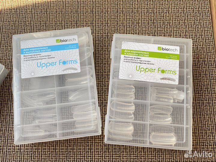 Верхние формы для наращивания ногтей