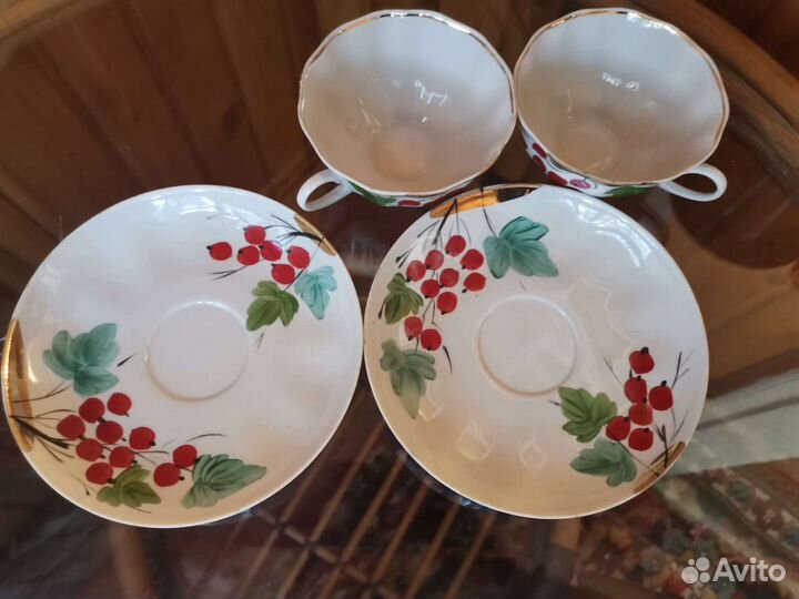 Чайная пара Дулево СССР 60г