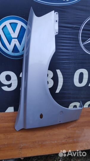 Крыло Hyundai AccentR/L Светлое серебро