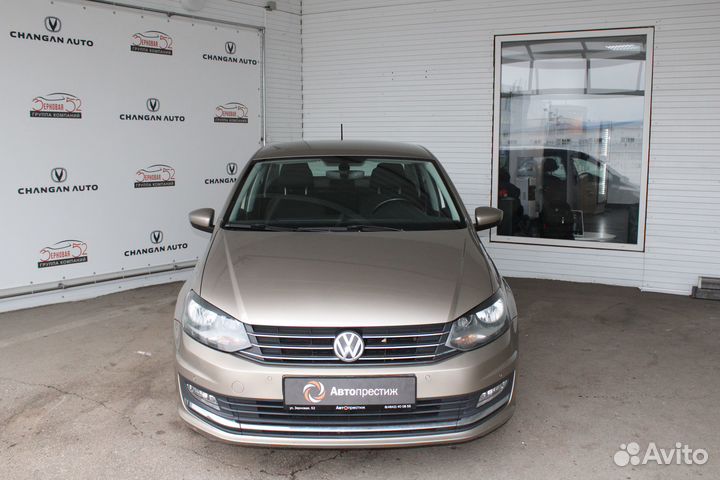 Volkswagen Polo 1.4 AMT, 2016, 105 000 км