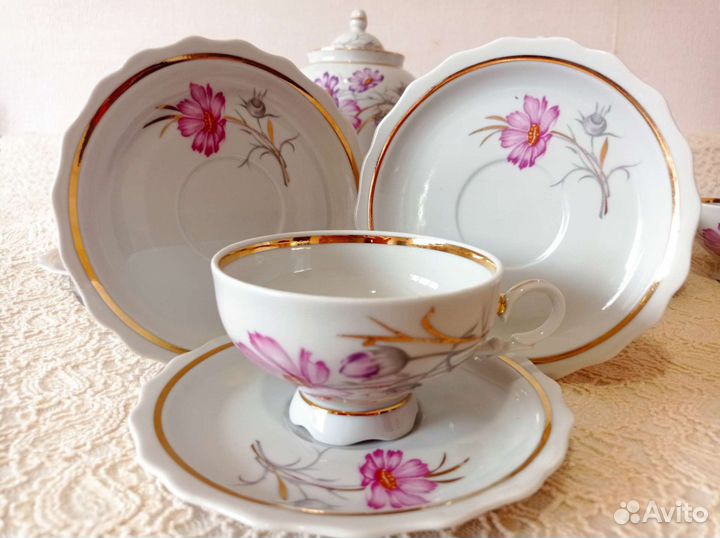 Чайный сервиз дулево новый