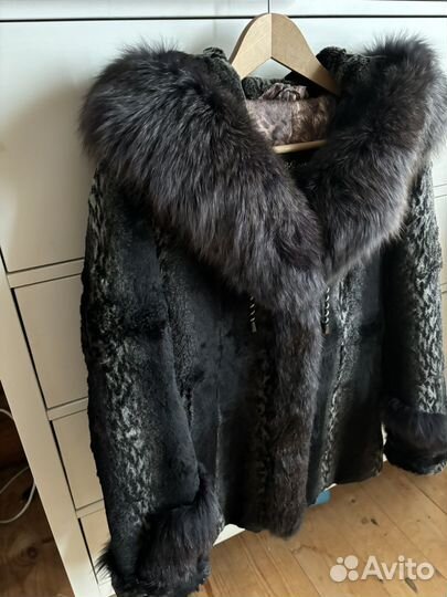 Шуба, кролик-песец