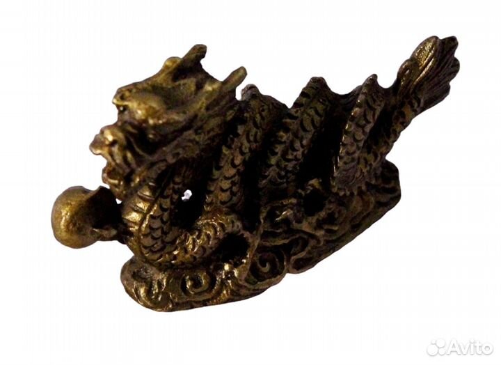 Дракон - Китайская статуэтка из Бронзы RU*716