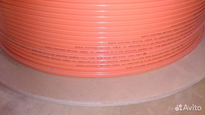 Кабель оптический Avaya 2F 62.5/125 TB riser 3MM