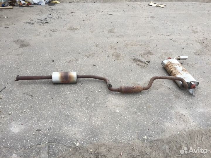 Выхлопная система Nissan X-Trail T31 глушитель