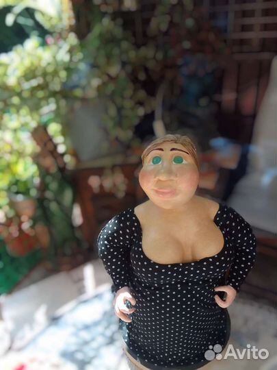 Все куклы исполнены из папье маше.акрил