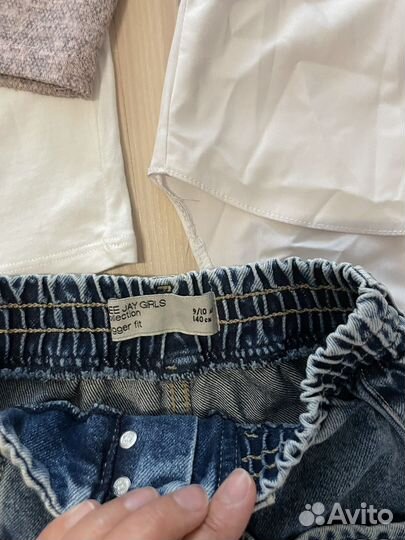 Вещи пакетом на девочку размер 128