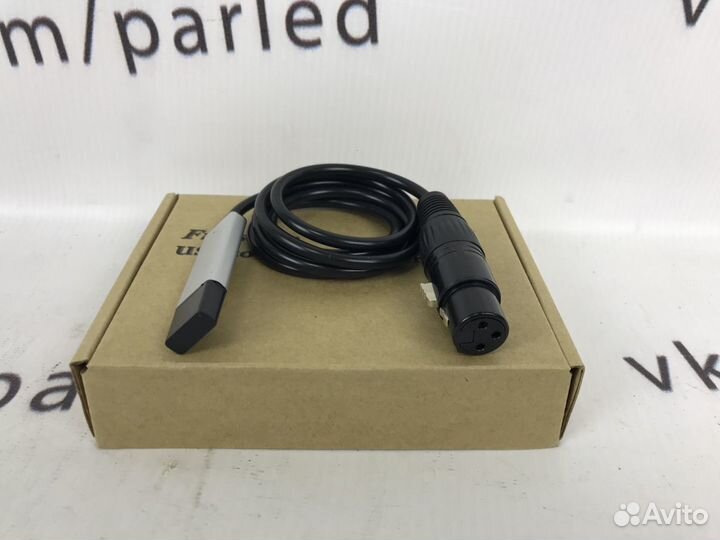 Контроллер USB DMX-512 (свисток) под бесплатное по