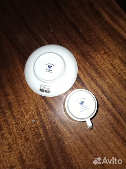 Кофейная пара лфз костяной фарфор