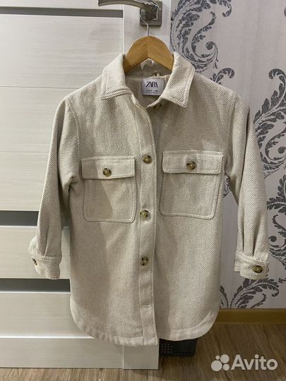 Пальто рубашка zara