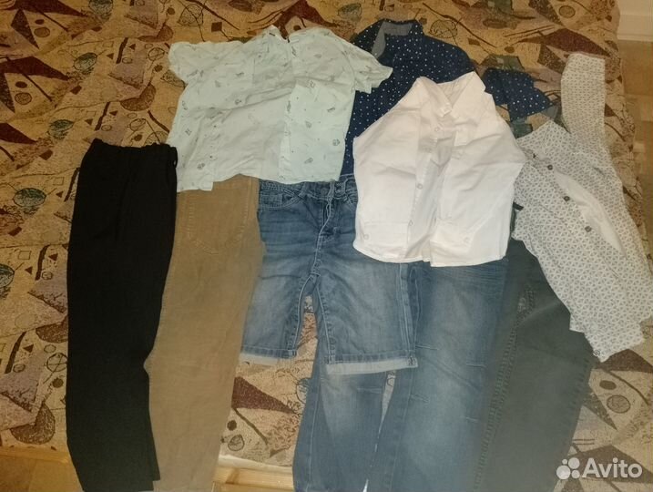 Вещи на мальчика в хорошем состоянии р.122-р.128