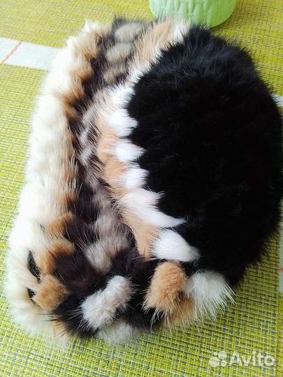 Шапка норковая женская