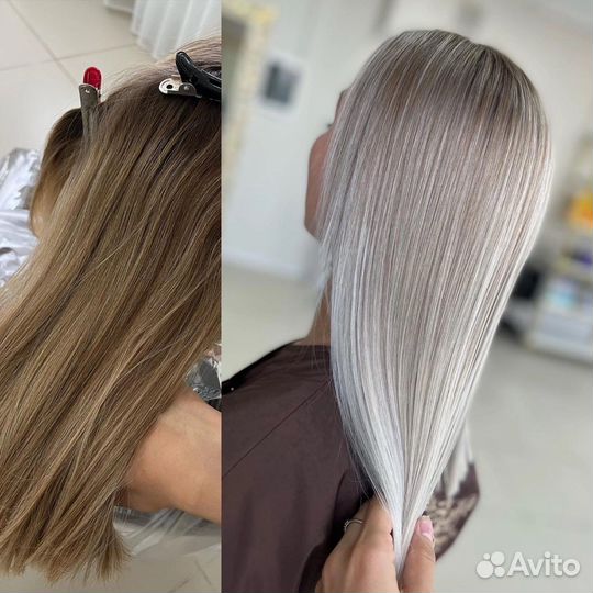 Сложное окрашивание волос