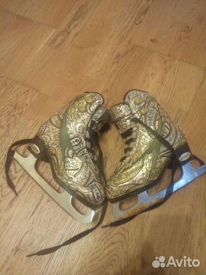 Коньки детские утеплённые 29р