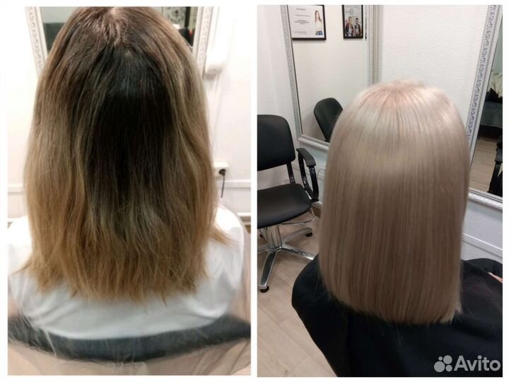 Модели на окрашивание волос