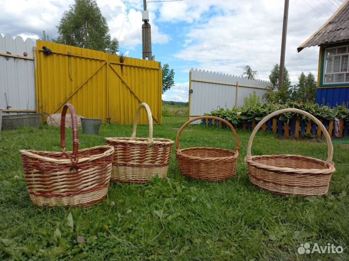 Плетёные корзины