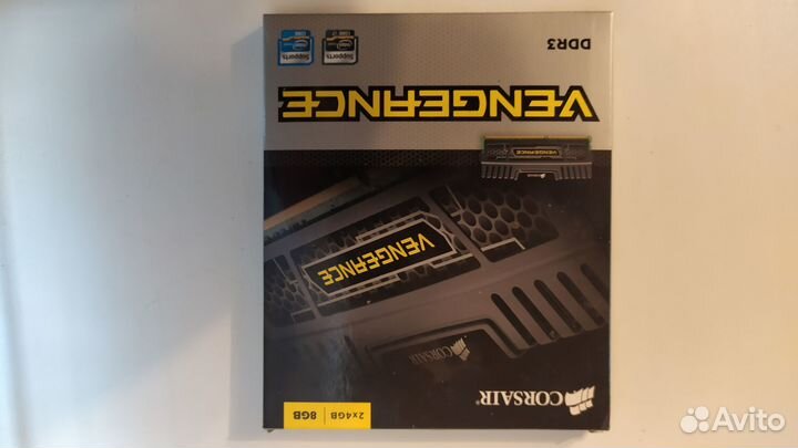 Оперативная память ddr3 2x4gb Corsair Vengeance