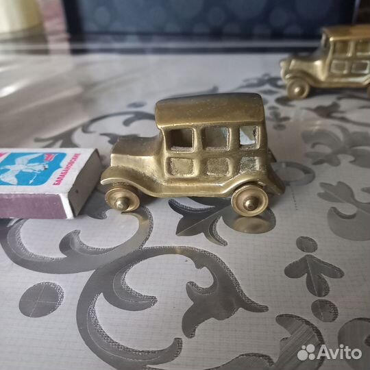 Модель автомобиля латунь