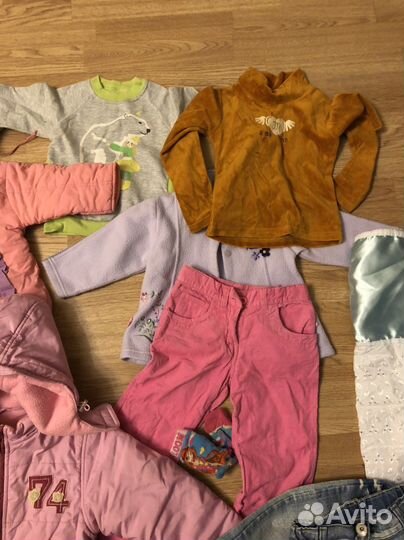 Пакет одежды для девочки 56-116
