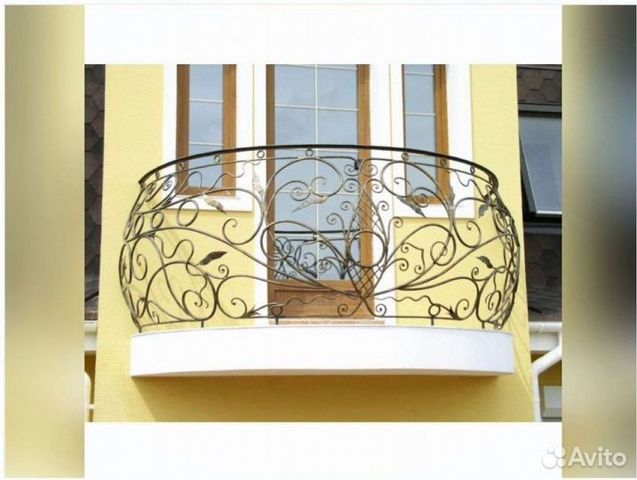 Балкон кованый
