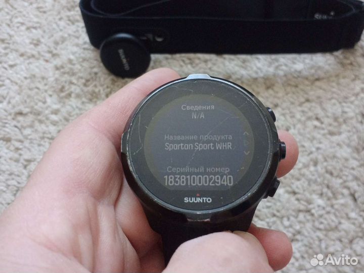 Смарт часы suunto spartan sport wrist hr
