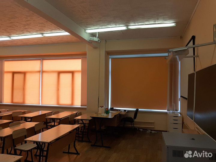 Жалюзи рулонные в школу