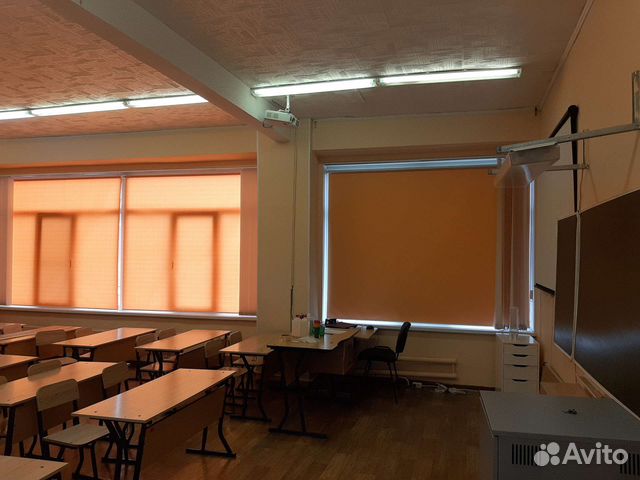 Жалюзи рулонные в школу
