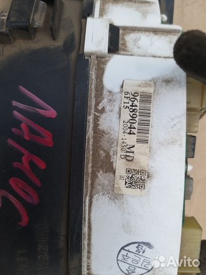 Панель приборов ланос без тахометра