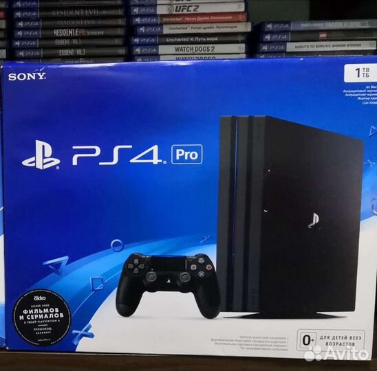 Sony PS4 fat slim PRO + 2 геймпада +гарантия обмен