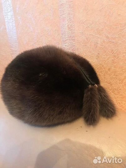 Берет норковый