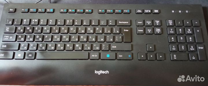 Клавиатура проводная Logitech k280e