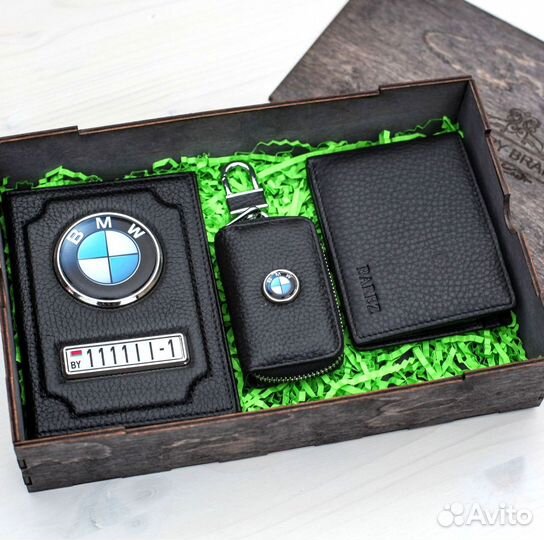 Обложка для автодокументов с лого и номером