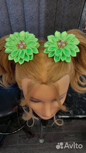 Резиночки для волос ручной работы