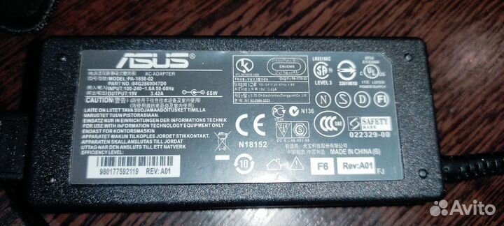 Блок питания для ноутбука Asus 19 v