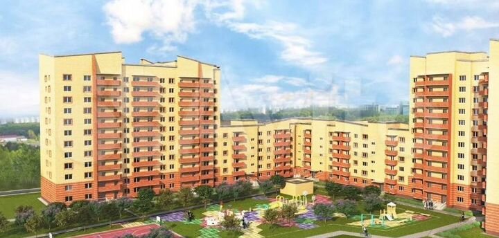 2-к. квартира, 64,9 м², 6/10 эт.