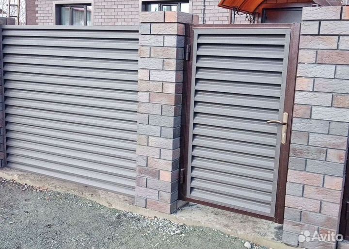 Забор жалюзи с НДС