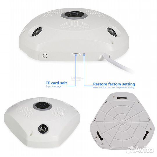 3D видеокамера 3Мр 360 градусов