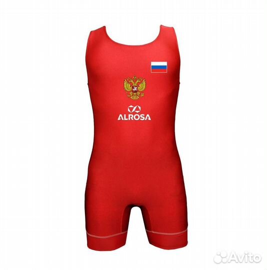 Трико для борьбы Боецъ S (48) красное United World