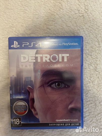 Detroit become human ps4 диск