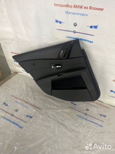 Дверная карта задняя левая Bmw 5 E60 M54B30 2004