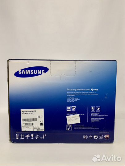 Принтер Samsung Xpress M2070, ч/б, A4 (2 в 1)