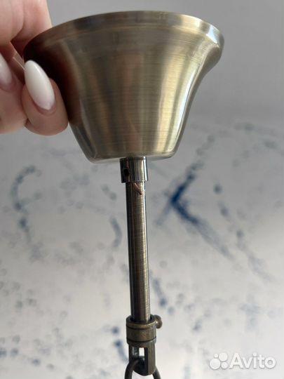 Люстра потолочная хрустальная