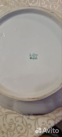 Супница фарфор винтаж СССР