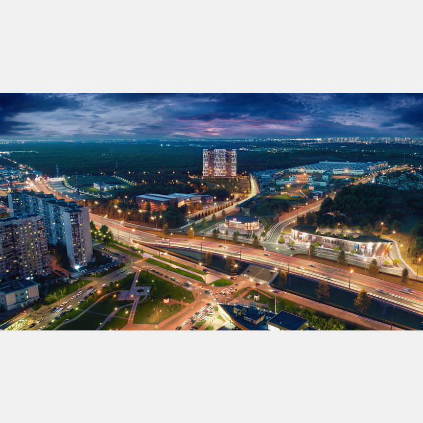 2-к. апартаменты, 47,4 м², 16/28 эт.